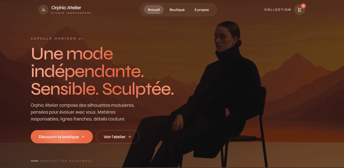 Sites E-commerce - Boutique en ligne