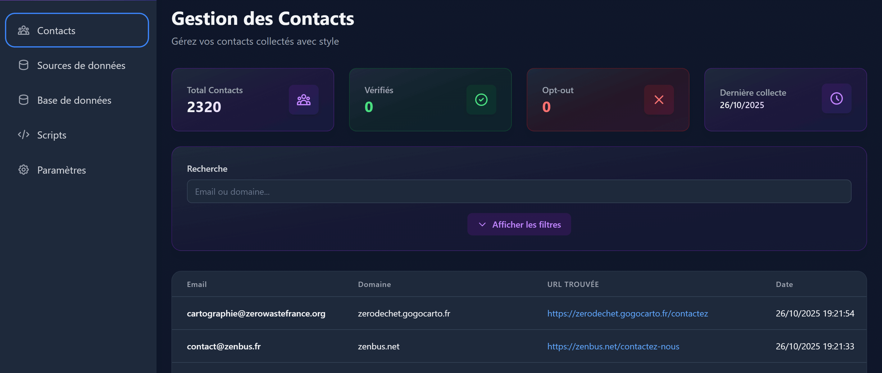 Applications web sur mesure