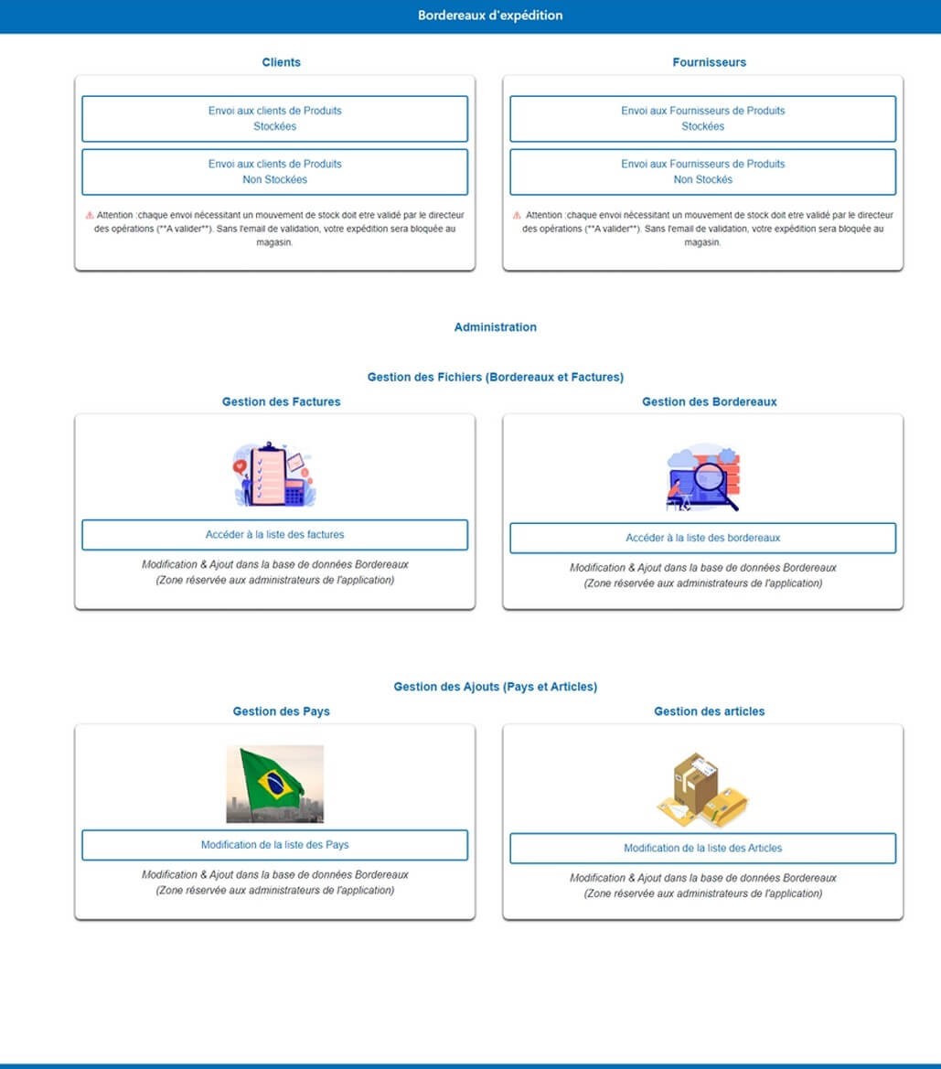 Refonte d'application interne – .NET & Blazor